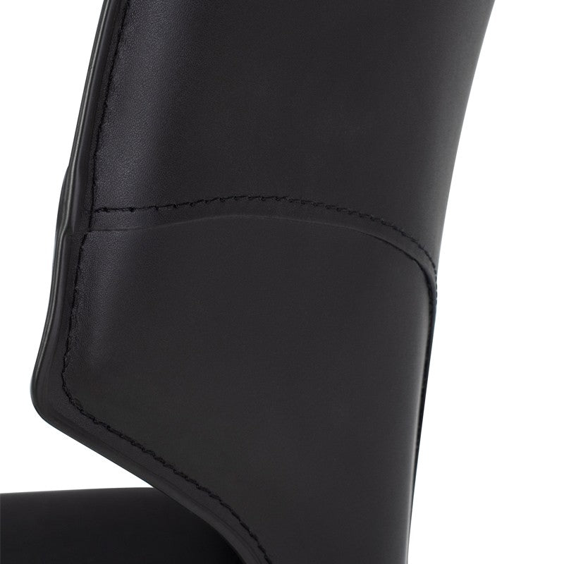 Wayne Dining Chair (Leather Legs)