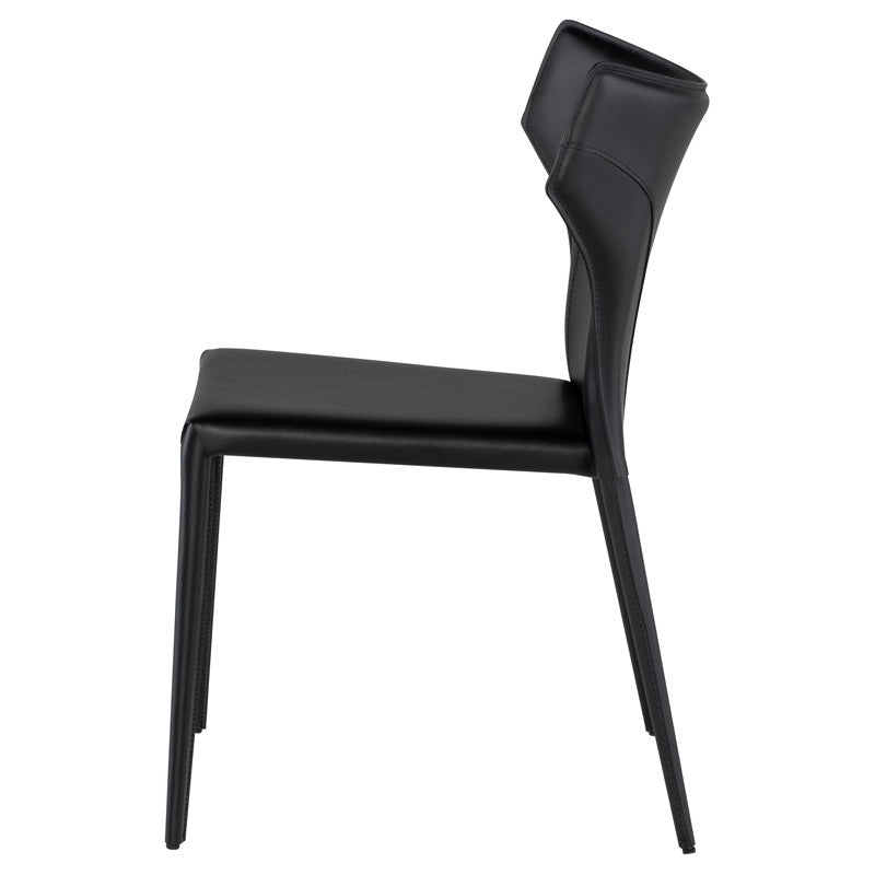 Wayne Dining Chair (Leather Legs)