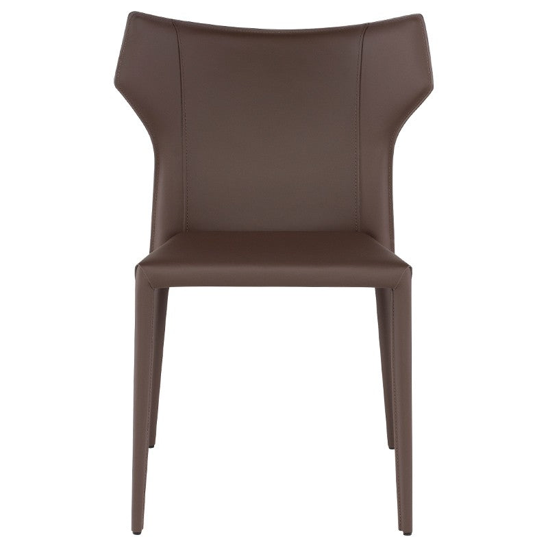 Wayne Dining Chair (Leather Legs)
