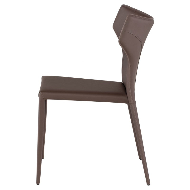 Wayne Dining Chair (Leather Legs)