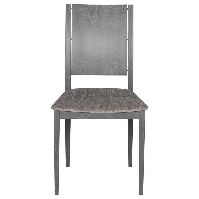 Chaise de salle à manger Eska (cadre en chêne gris oxydé)