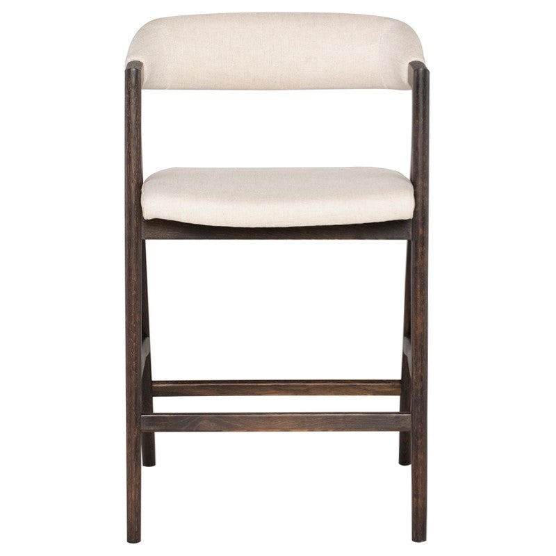 Anita Stool (Seared Oak Frame)