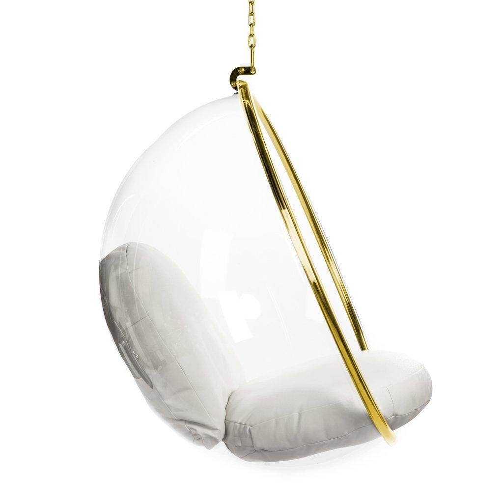 Bubble Hanging Lounge Chair (Gold)