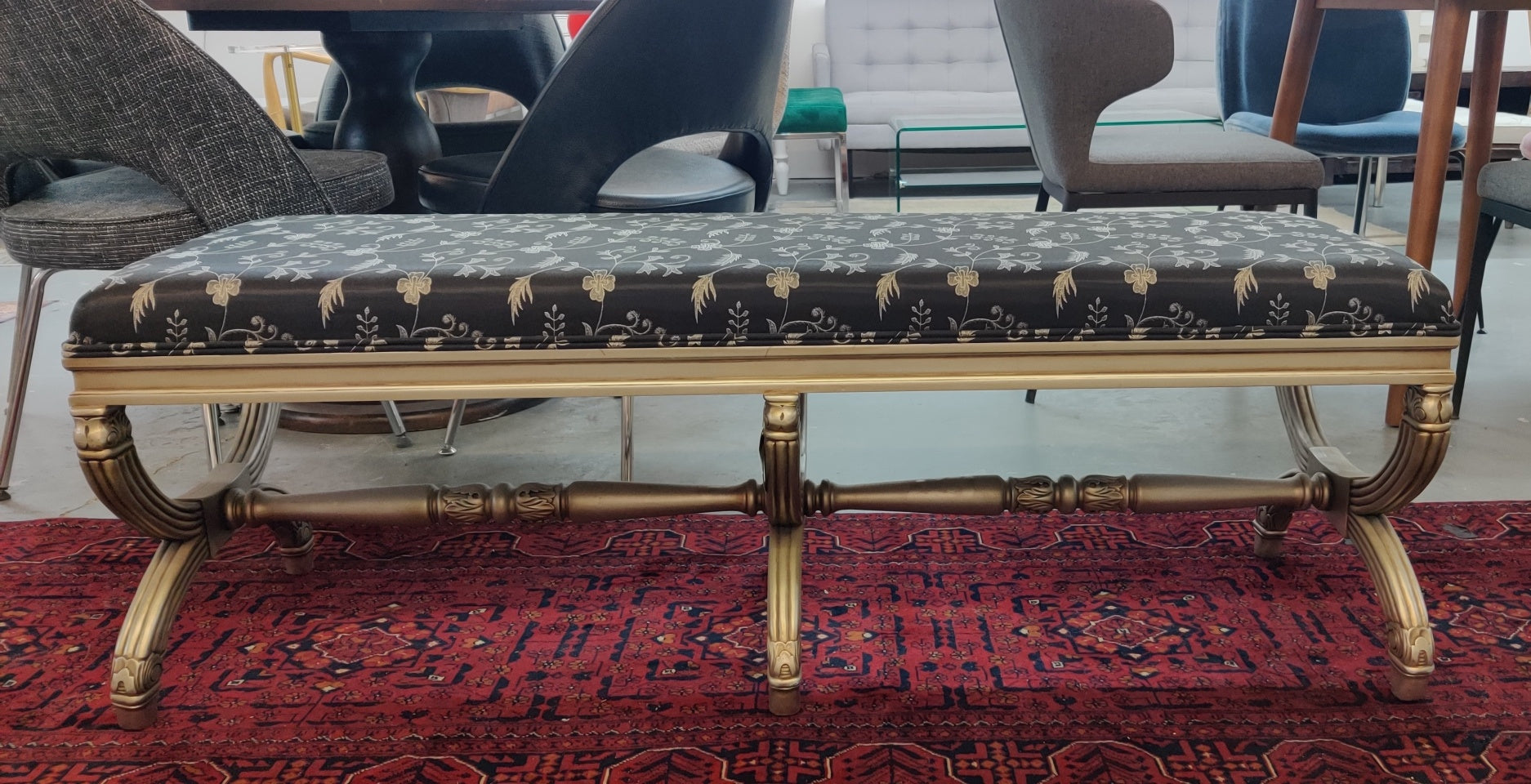 Banc en métal | Modèle de sol