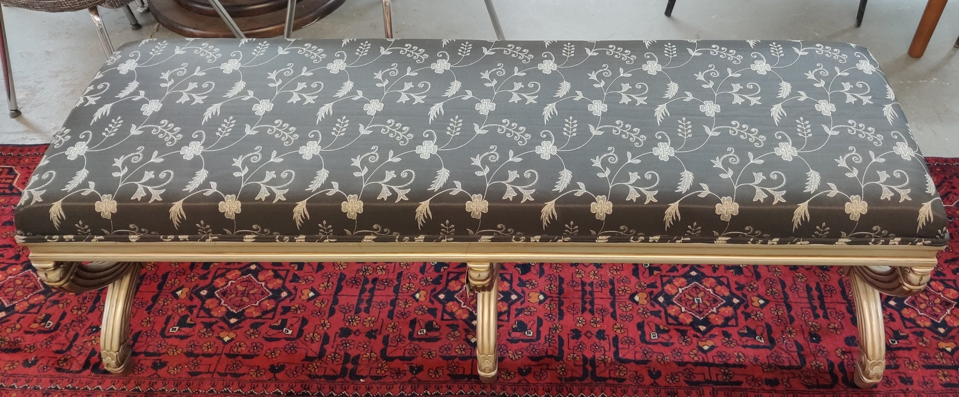Banc en métal | Modèle de sol