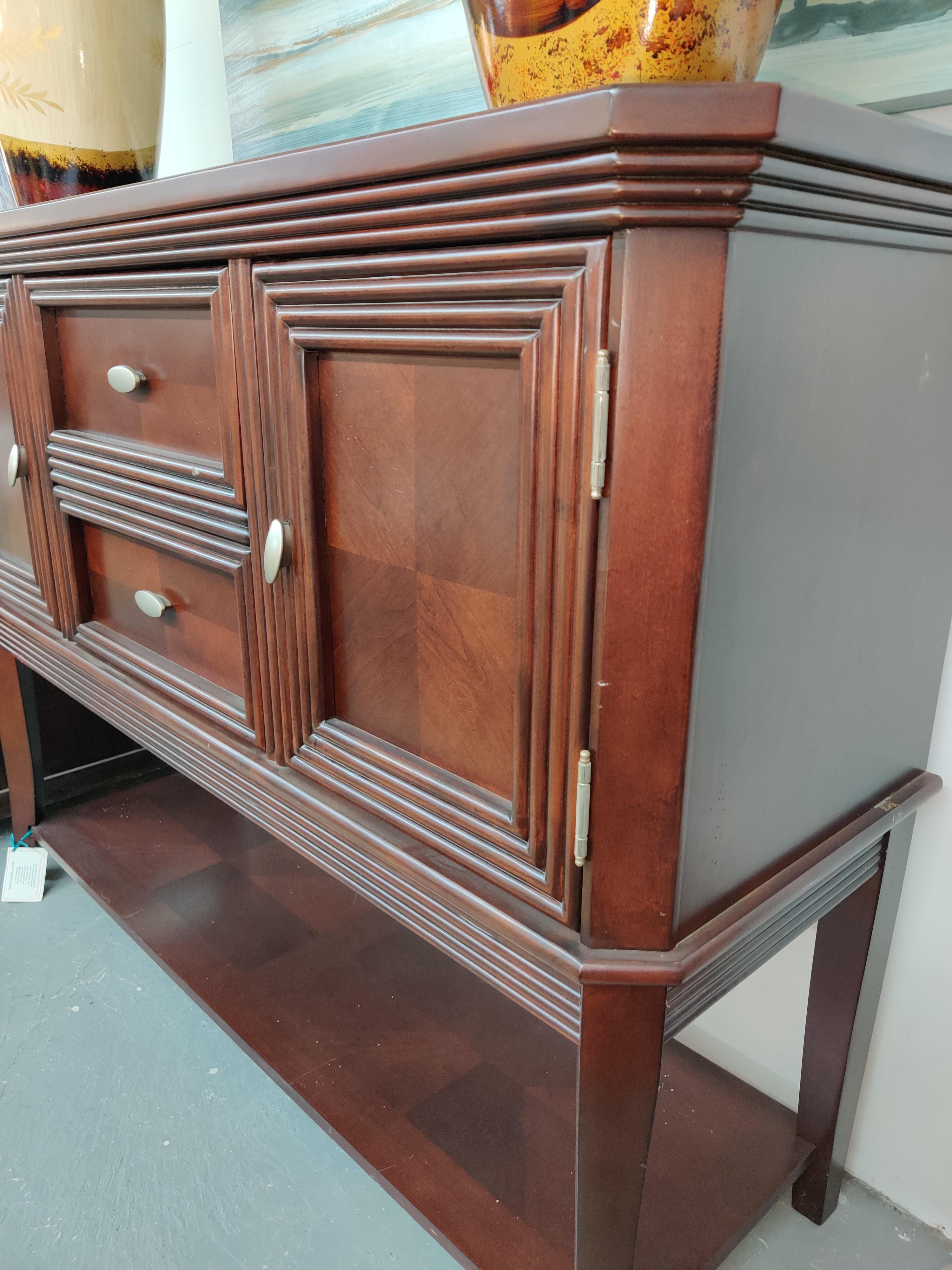 Unité multimédia en bois
