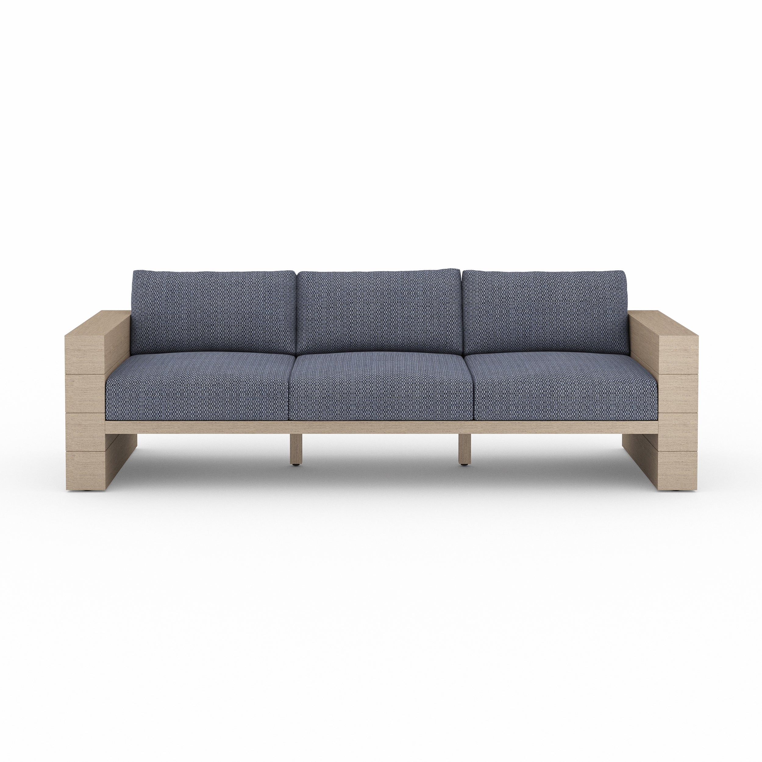 Leroy Outdoor Sofa, Washed Brown