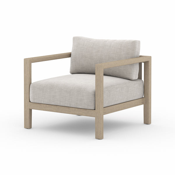 SONOMA OUTDOOR CHAIR, WASHED BROWN