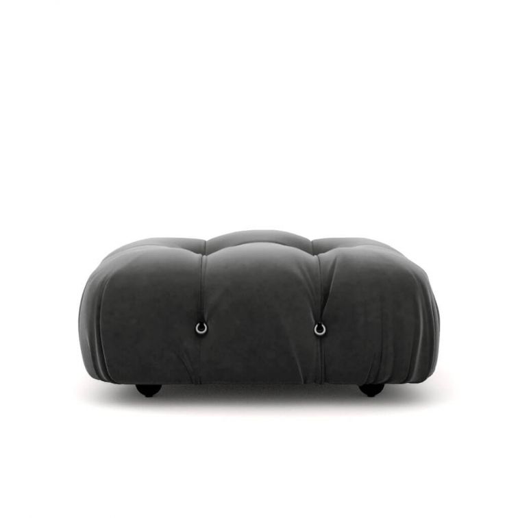 Mario Bellini Velvet Ottoman (Reproduction)