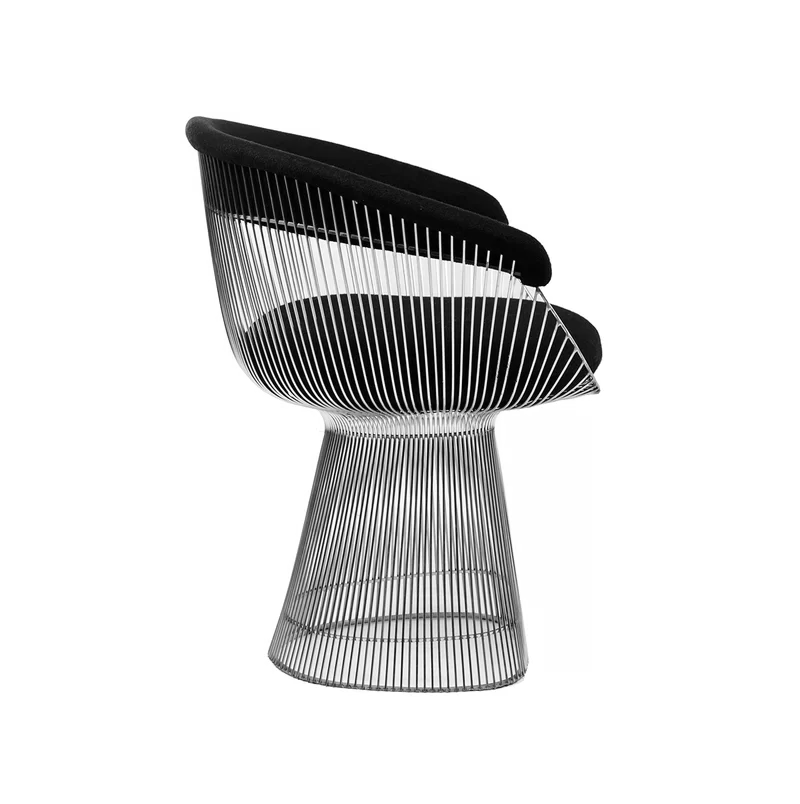 Chaise de salle à manger Warren Platner