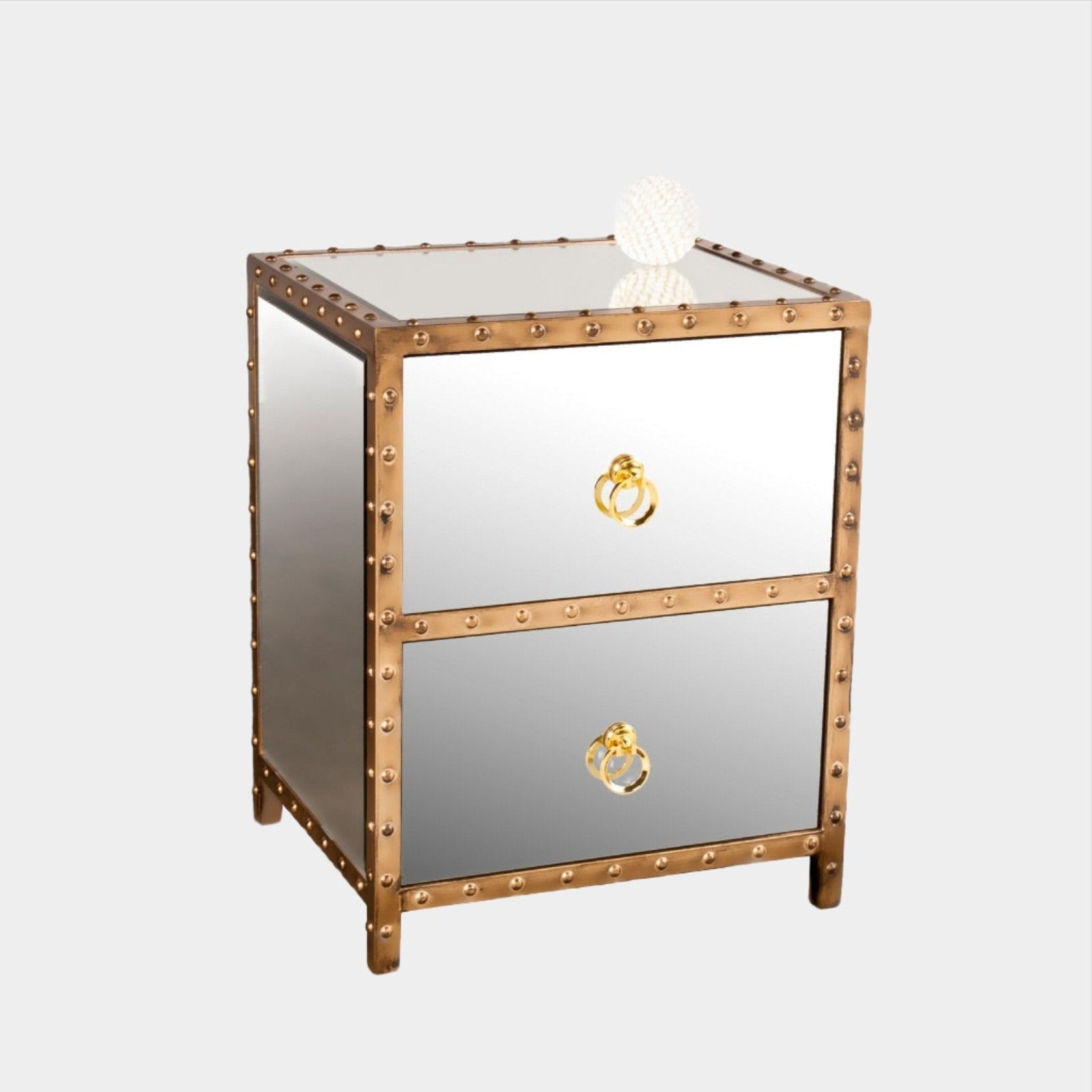 Morgan Gold Nightstand