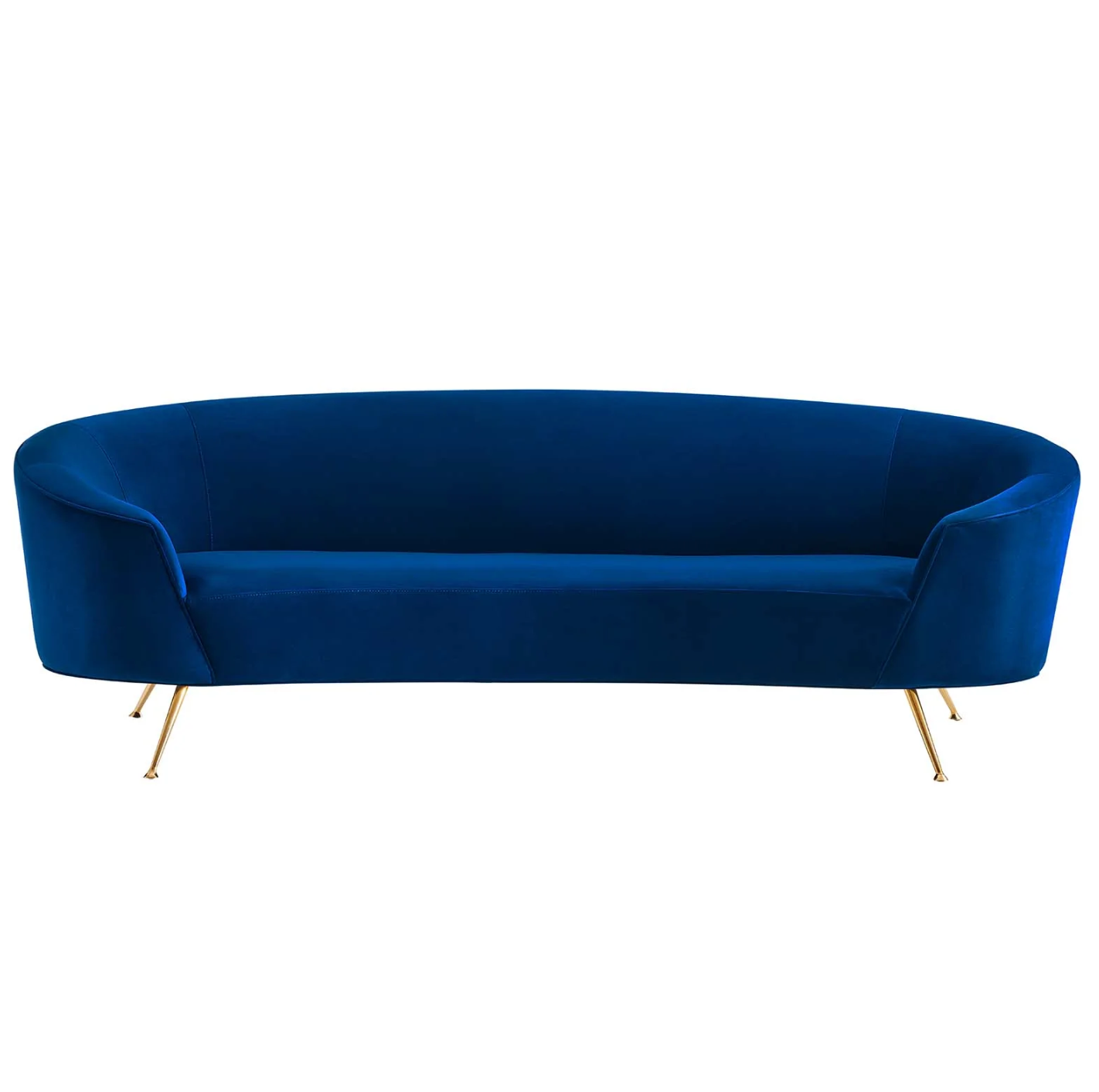 October Upholstered Velvet Sofa