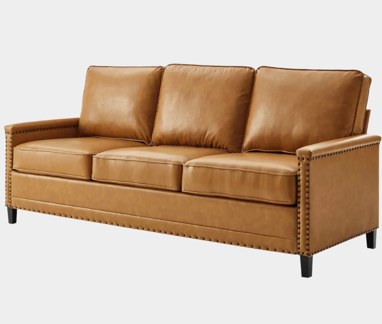 Anglo Vegan Leather Armchair