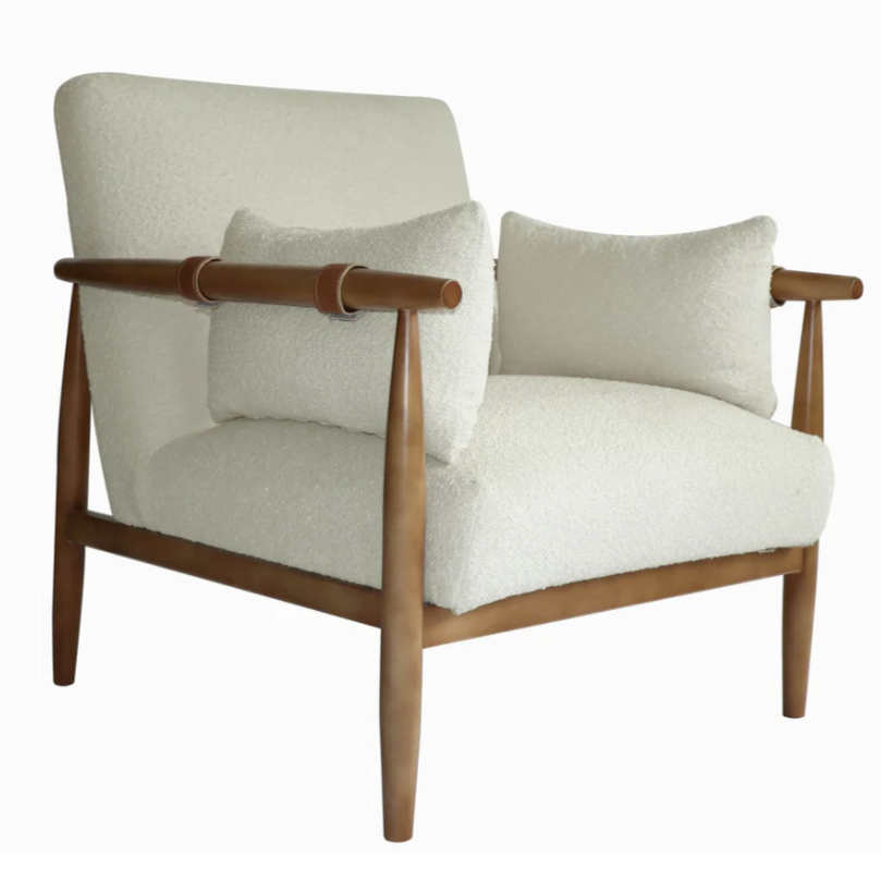 Fauteuil Club Clarita - Boucle Nuage