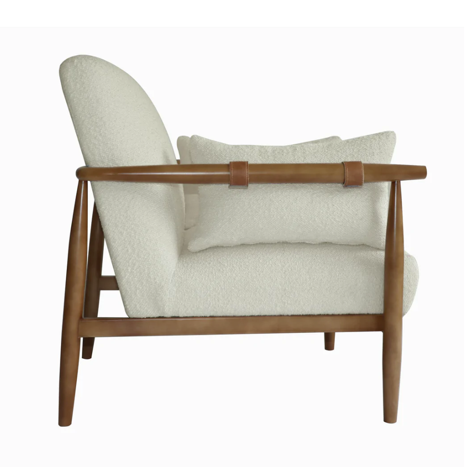 Fauteuil Club Clarita - Boucle Nuage
