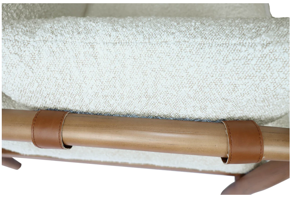 Fauteuil Club Clarita - Boucle Nuage