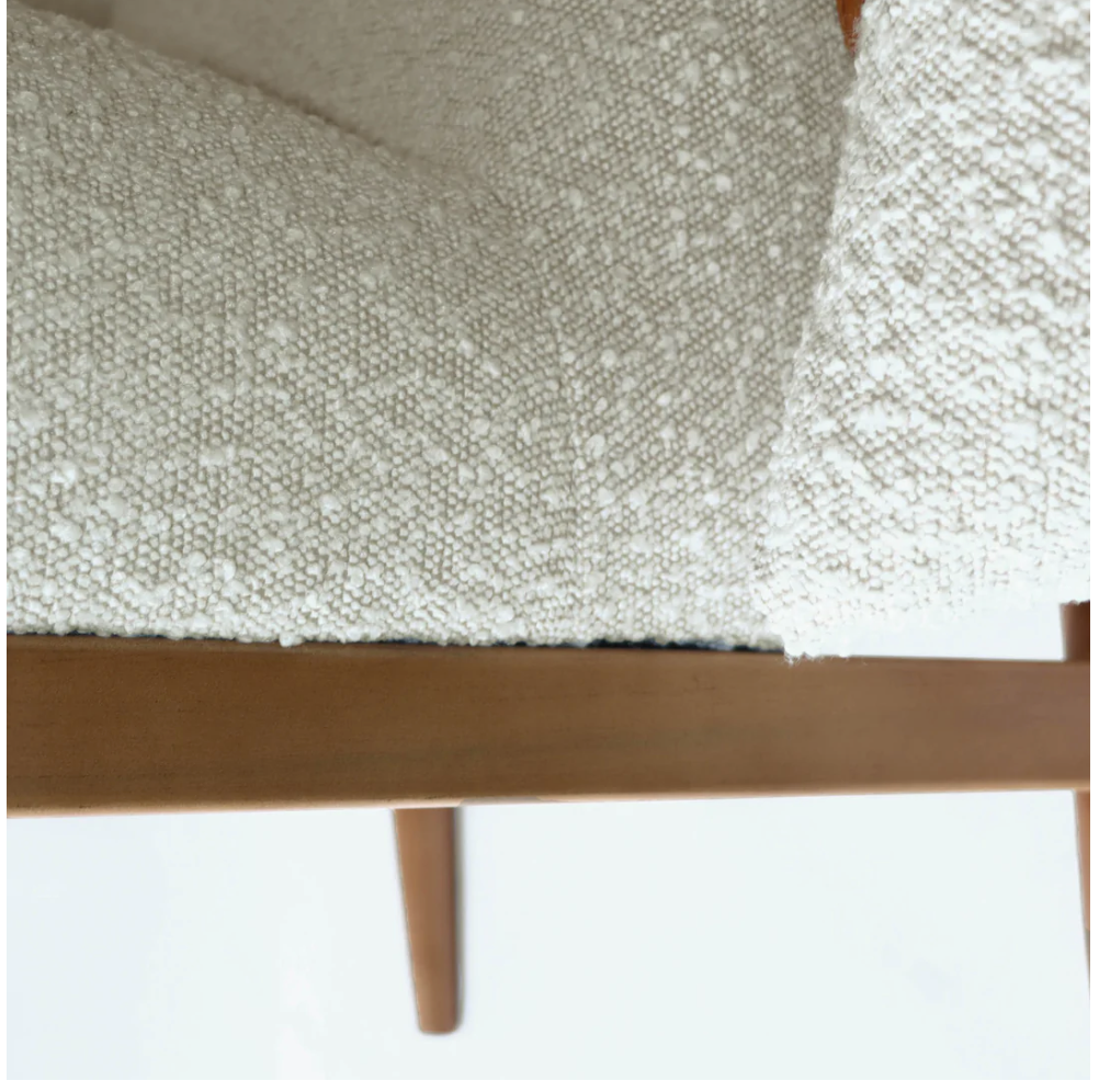 Fauteuil Club Clarita - Boucle Nuage