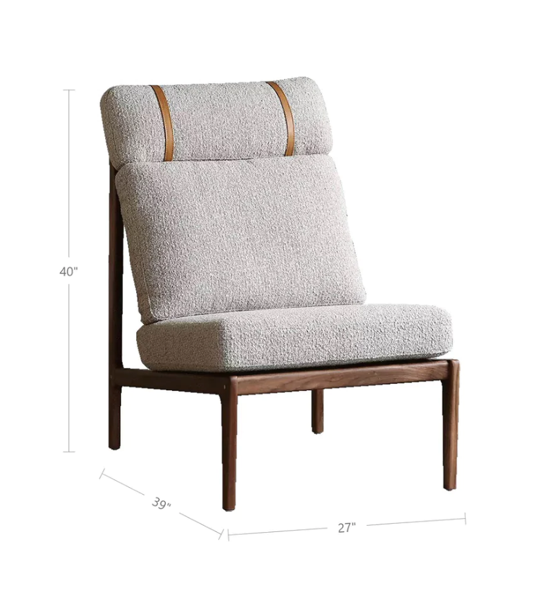 Chaise d'appoint de studio