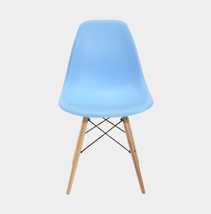 Chaise de salle à manger Eiffel (base naturelle)