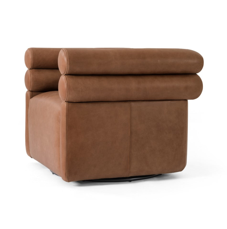 Voohres Channeled Swivel Chair