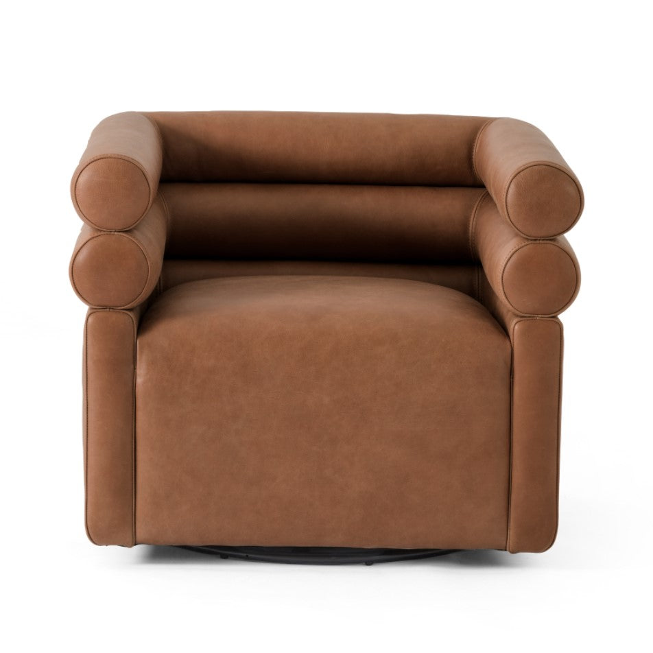 Voohres Channeled Swivel Chair