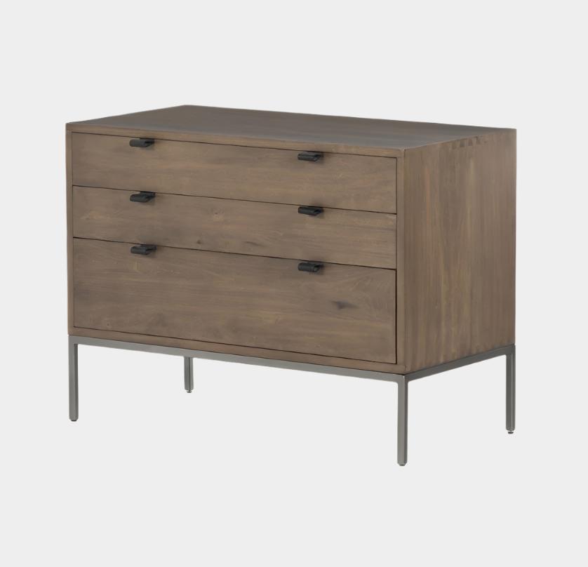 Graham 3-Drawer Nightstand (36")