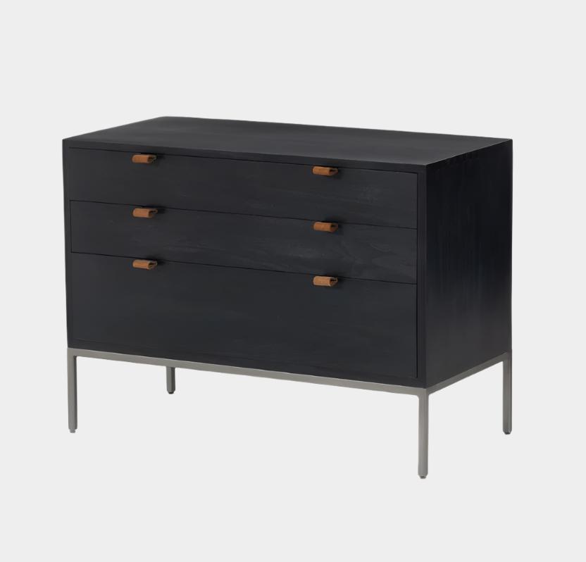 Graham 3-Drawer Nightstand (36")
