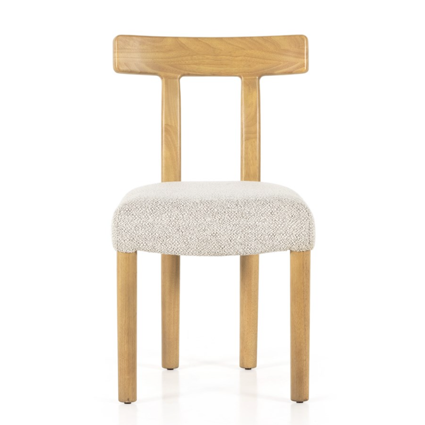 Ziady Brunswick Pebble Upholstered Wood Dining Chair