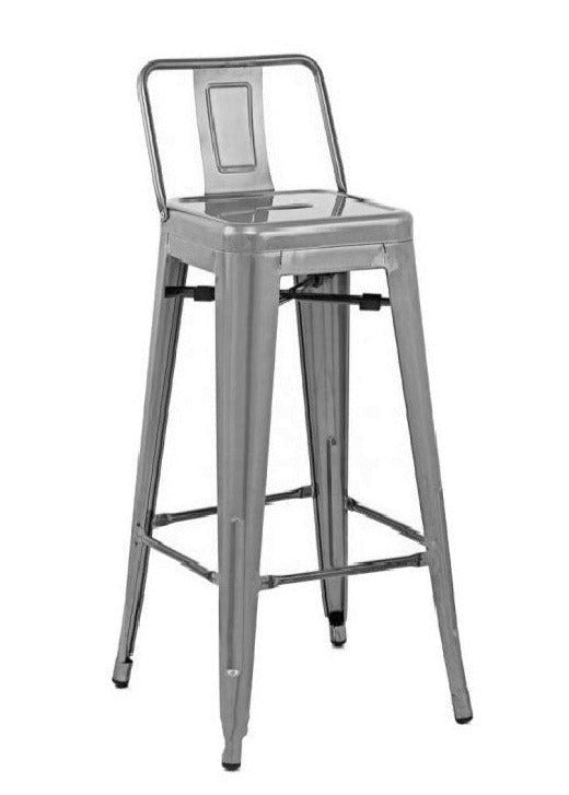 Tabouret à dossier bas Tolix (comptoir/bar)