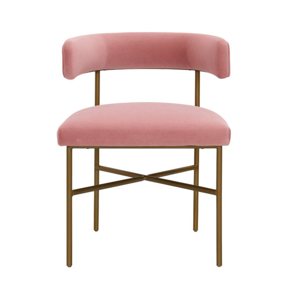 Kim Performance Velvet Chair