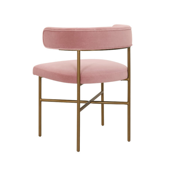 Kim Performance Velvet Chair