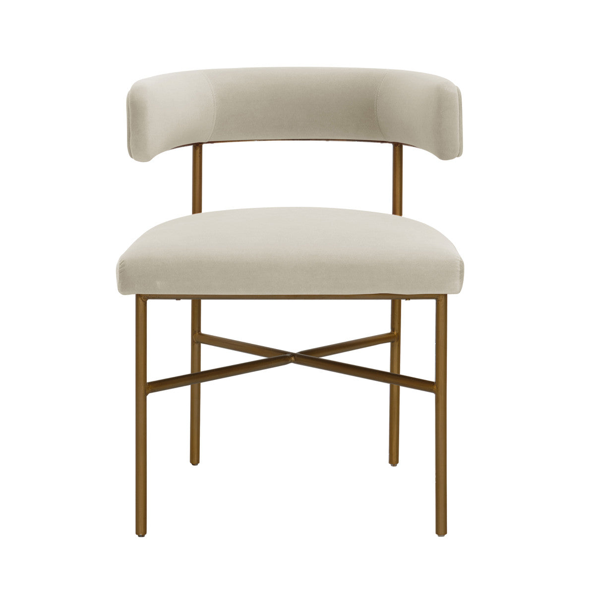Kim Performance Velvet Chair