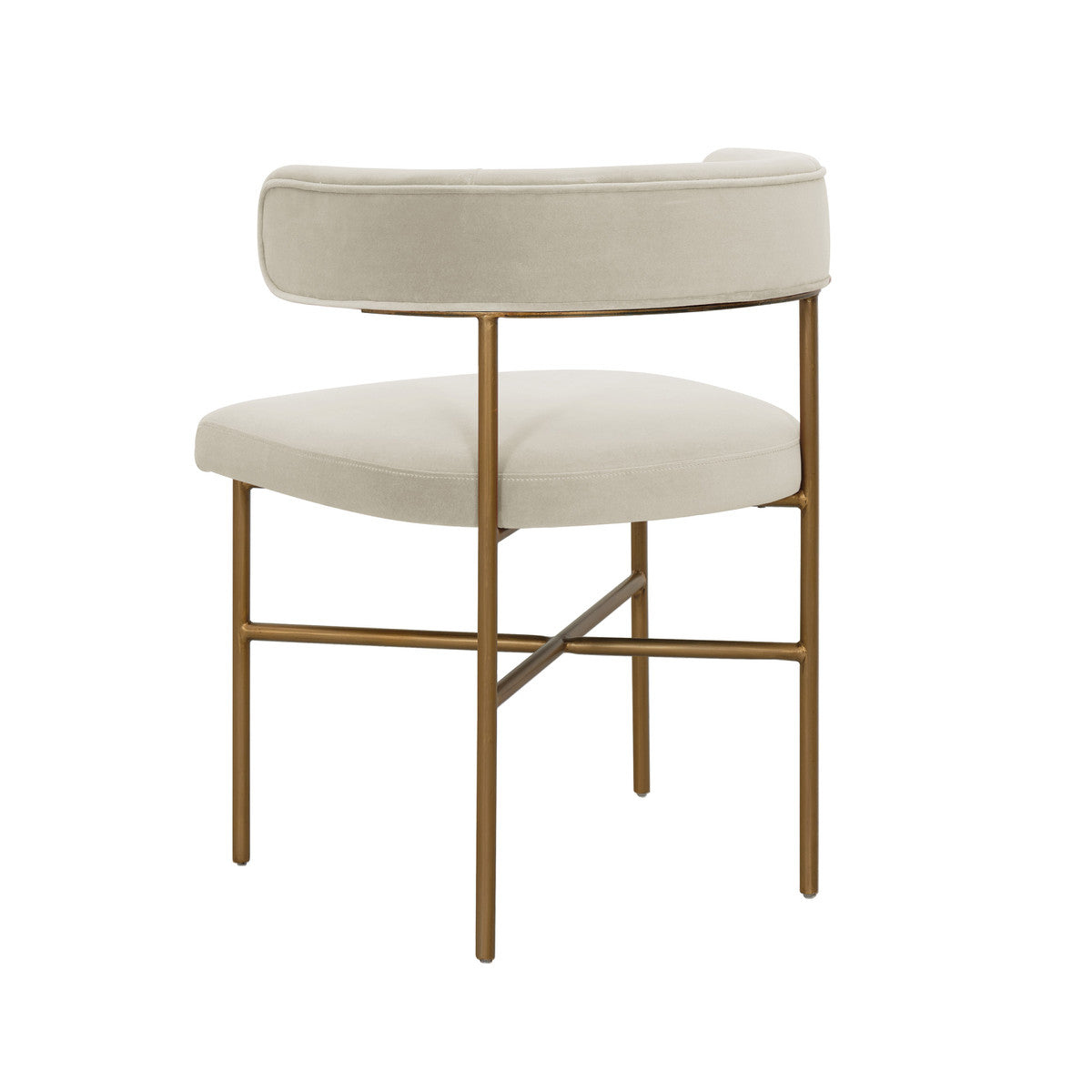 Kim Performance Velvet Chair
