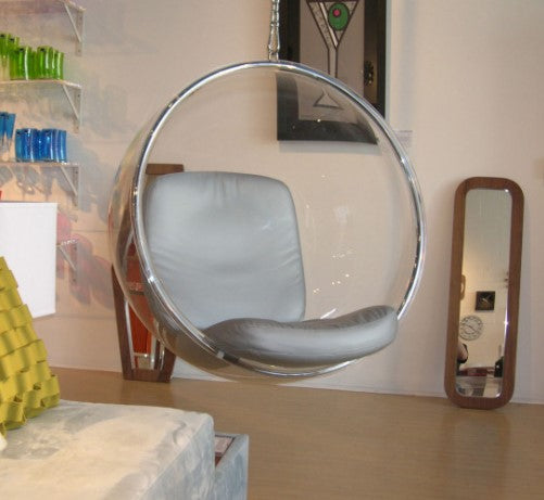 Bubble Hanging Lounge Chair (Silver)