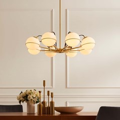 Lustre à 8 lumières Nana