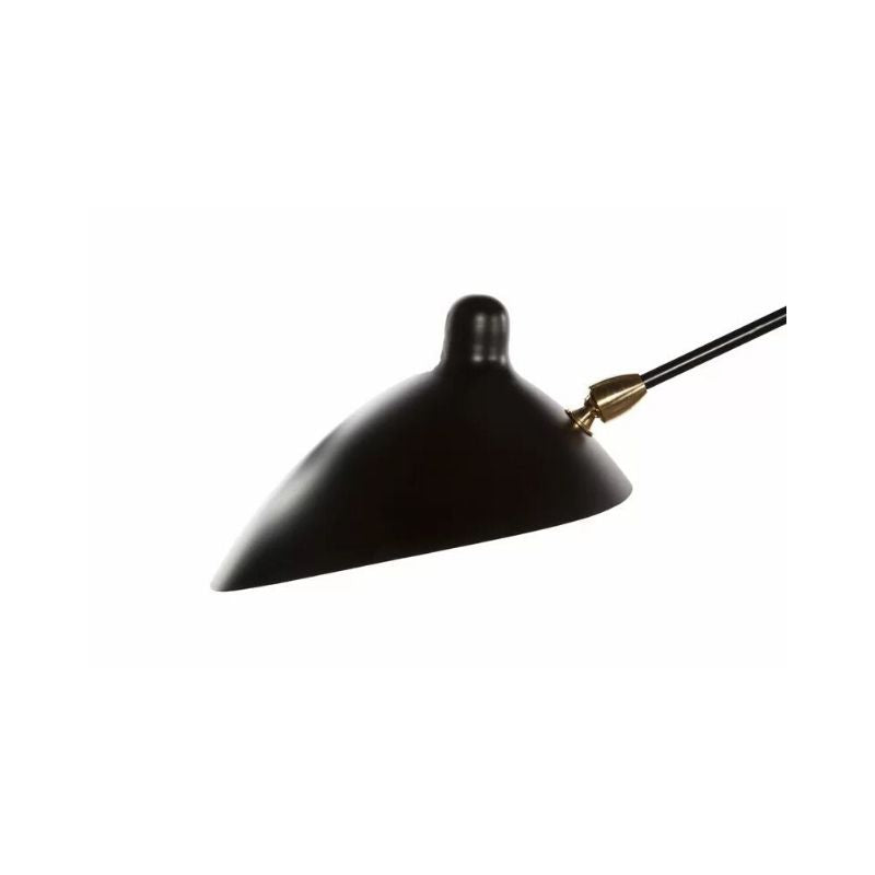 Serge Mouille Six-Arm Ceiling Lamp (Reproduction)