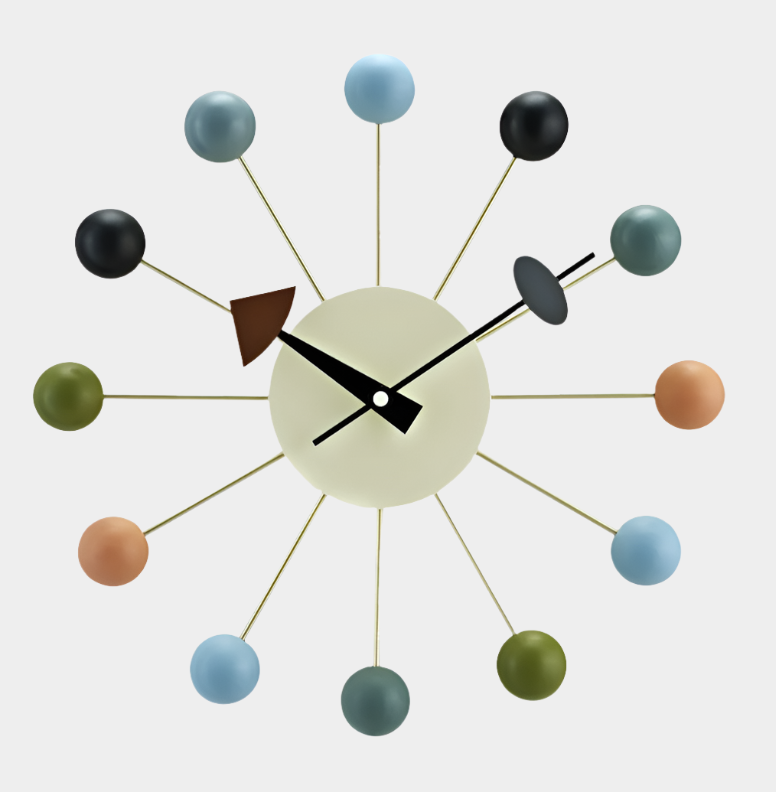 Horloge boule George Nelson Vitra