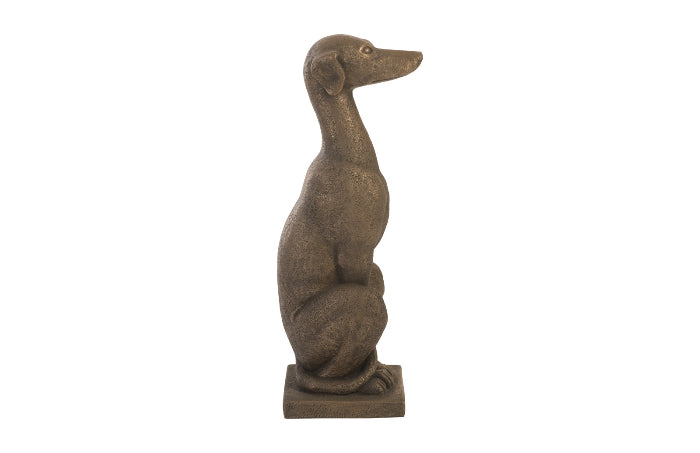 Résine Greyhound - Finition Bronze