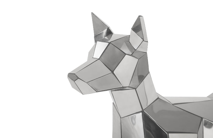 Crazy Cut Dog Sculpture