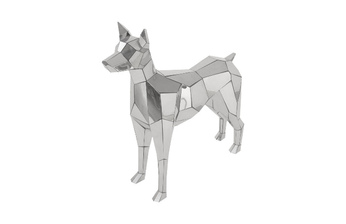 Crazy Cut Dog Sculpture