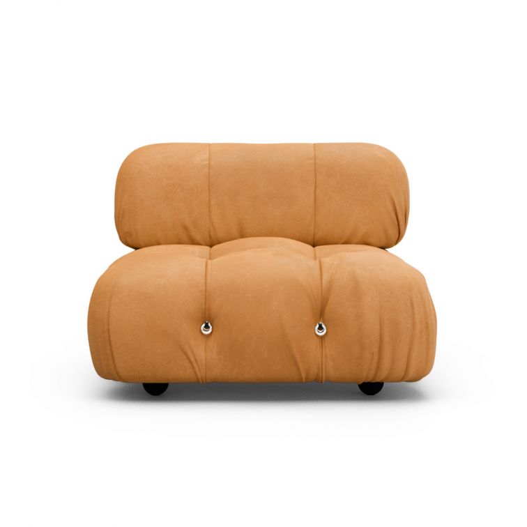 Mario Bellini Vegan Leather Sofa - Middle Module (Reproduction)