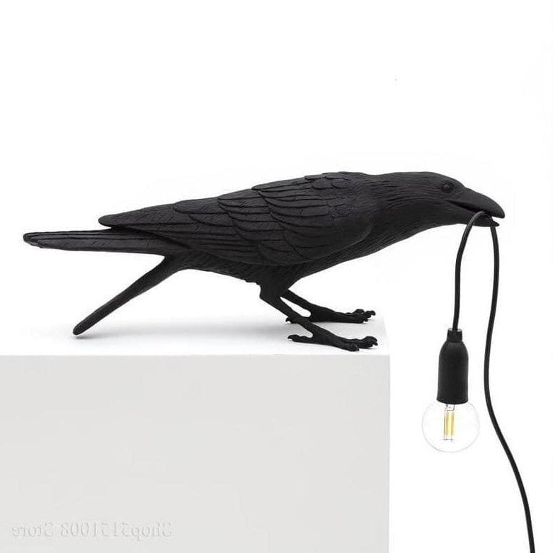 Lampe Oiseau Noir