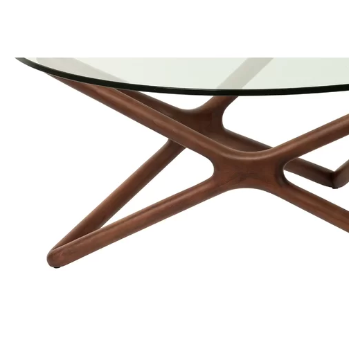 Triangle Glass Coffee Table