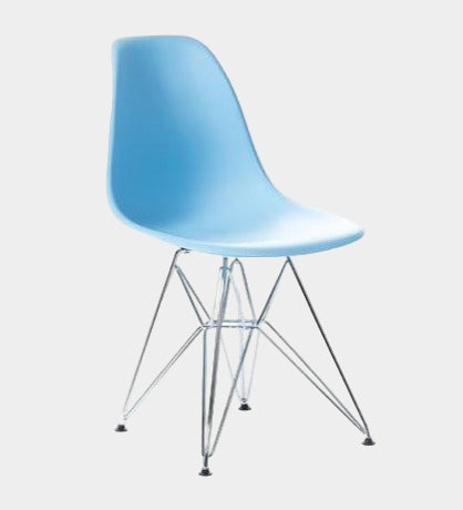 Chaise en plastique moulé Eames