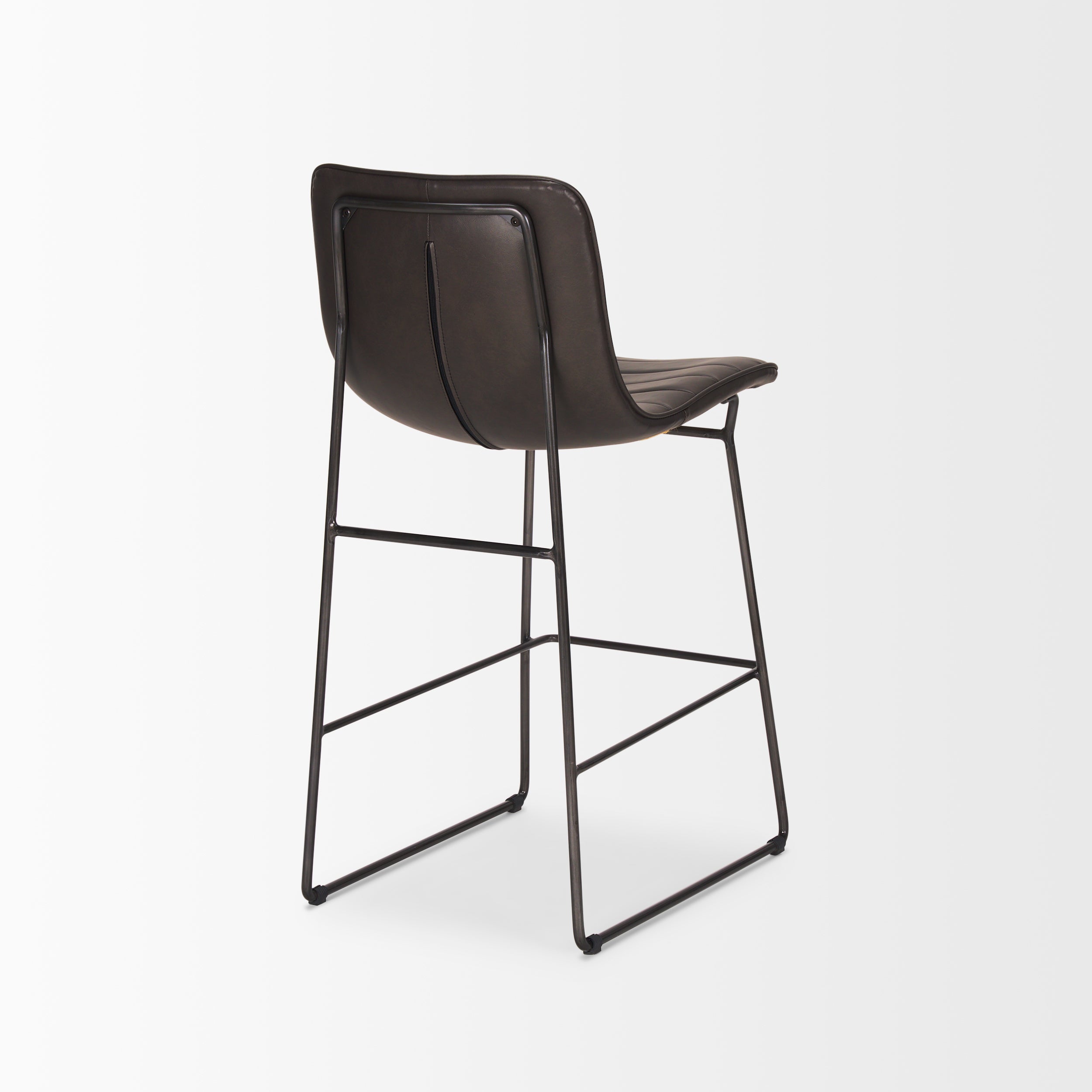Meritt Leather Seat Bar Stool