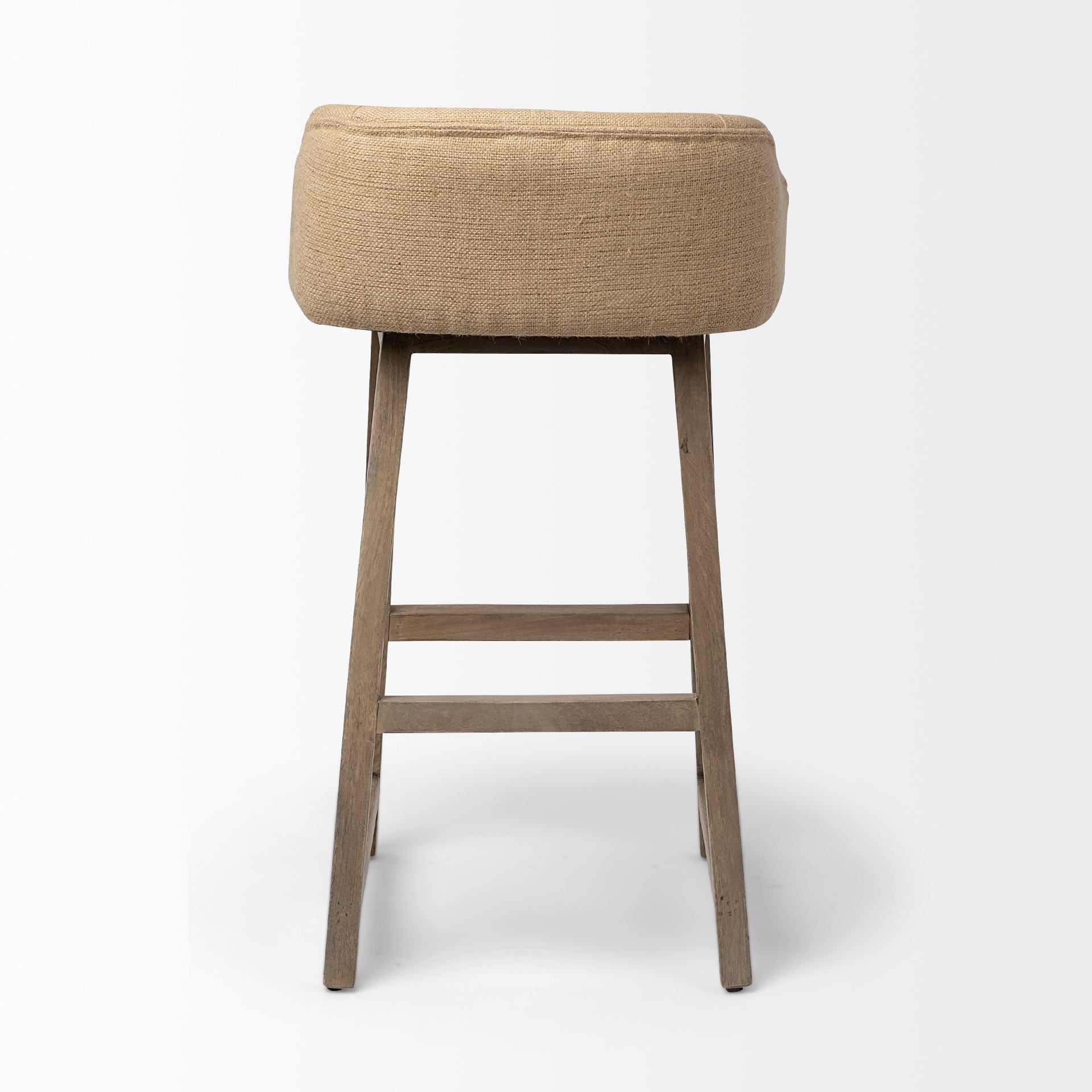Monmouth Fabric/Jute Seat Counter Stool