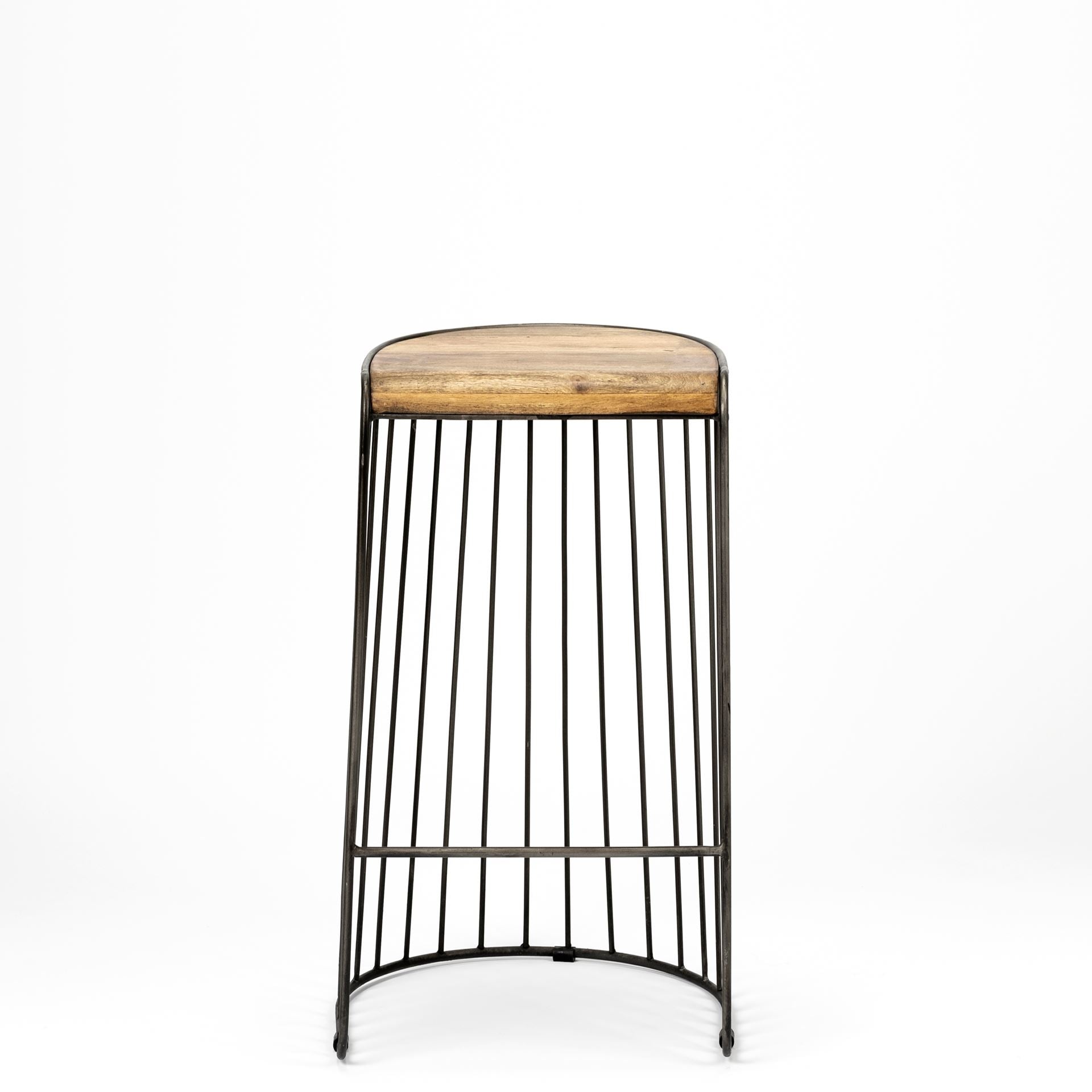 Seagram Wood Seat Bar/Counter Stool