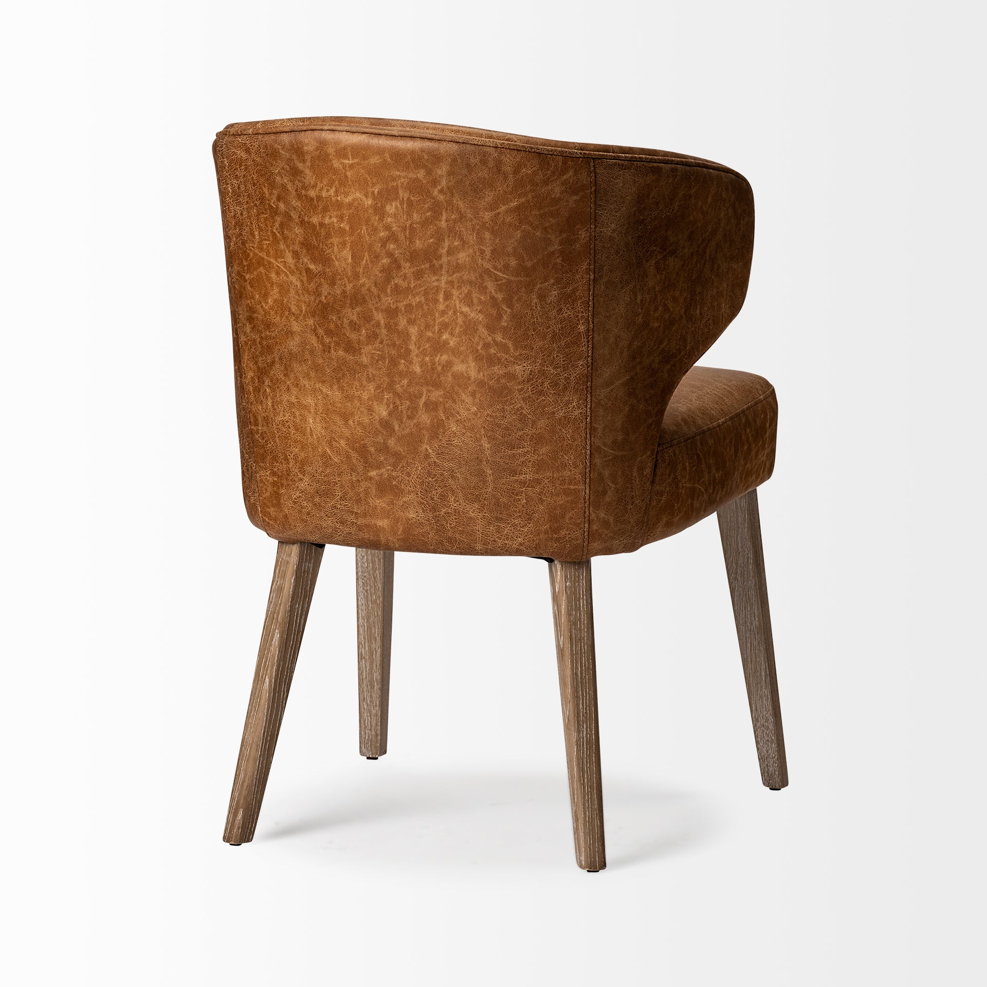 Niles Faux Leather Contract-Grade Dining Chair