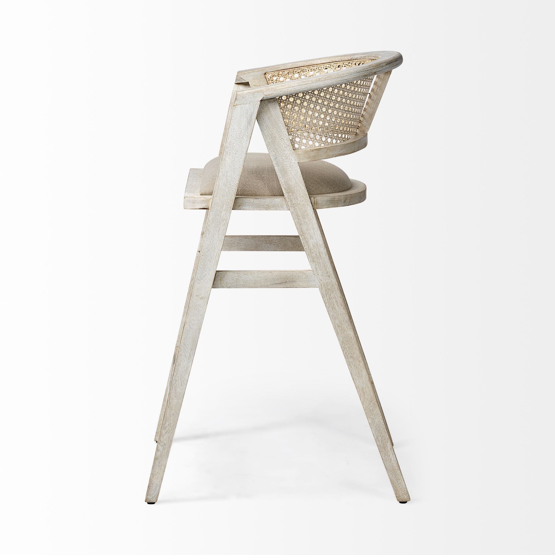 Tabitha Upholstered Seat Bar/Counter Stool