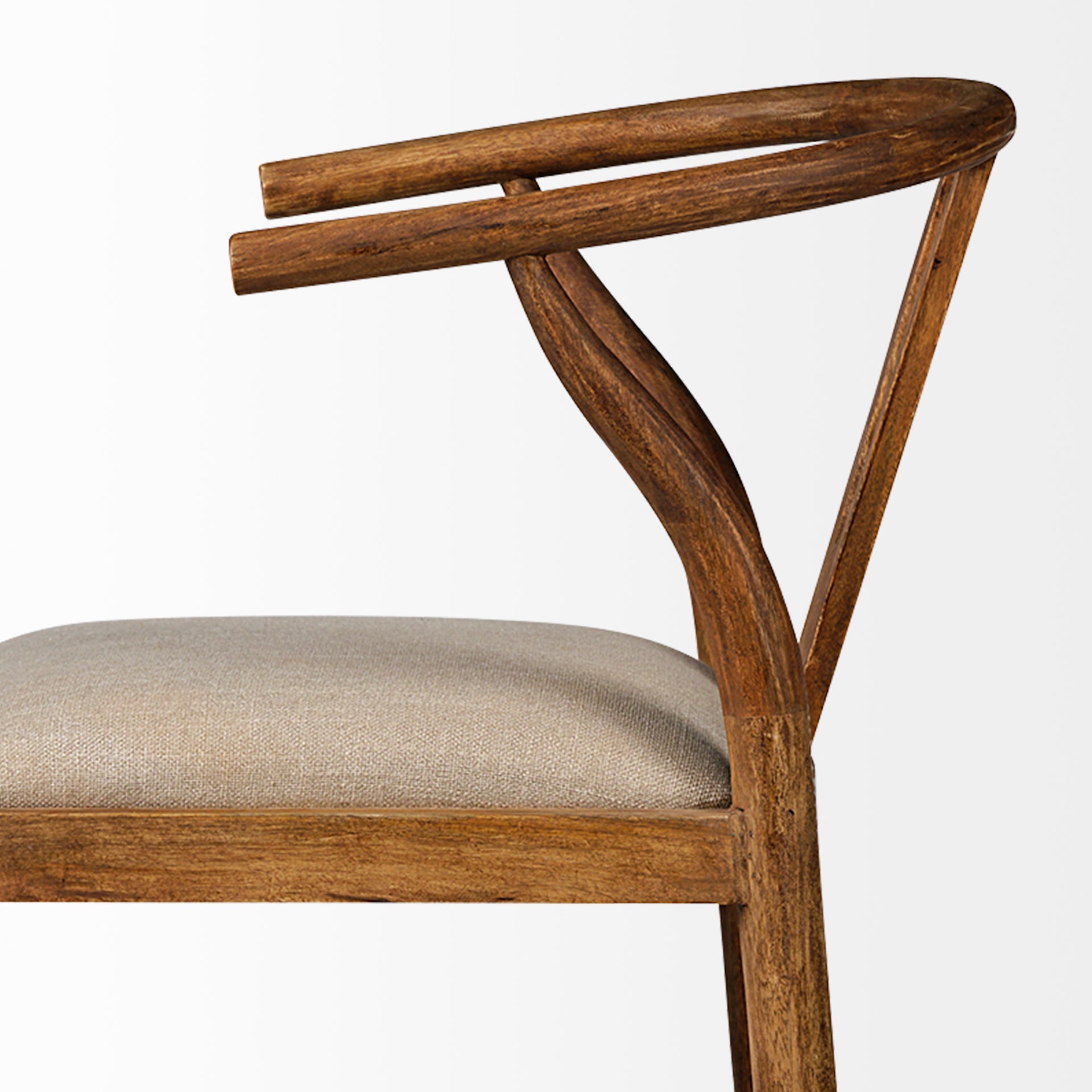 Trixie Upholstered Seat Bar Stool